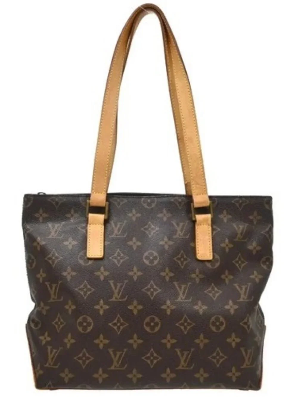 Best06 LOUIS VUITTON CABAS PIANO HAND TOTE BAG MONOGRAM M51148 VI0032 BQ01376